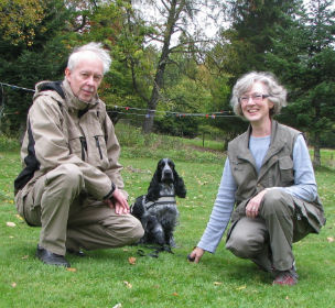 Kerstin, Göran med Diva från Knäred