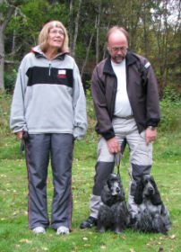 Catharina, Björn med Tuva och Ebba från Linköping