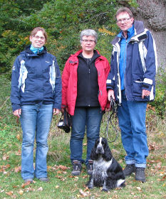 Helen, Eva, Bo med Wilma från Lysekil