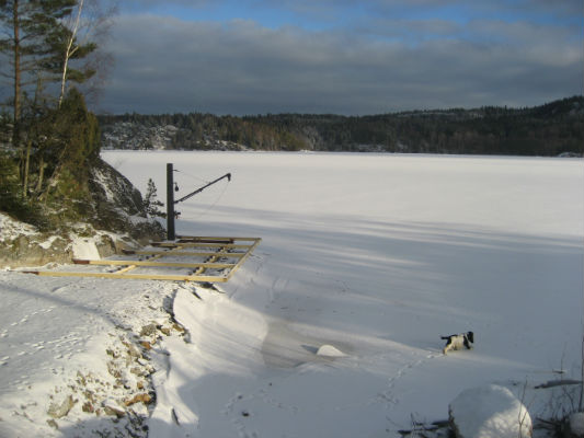 Viktor på Bullarsjön