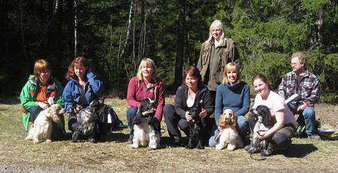 Meya & Maria på viltspårskurs